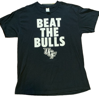 UCF Knights Football Shirt War On I-4 Beat The Bulls Size Large Central Florida