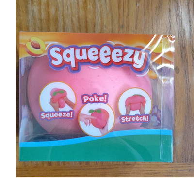 Sunny Days Pink Gel Squeeze Ball Stress Toy, Stretchy, MPN 571074