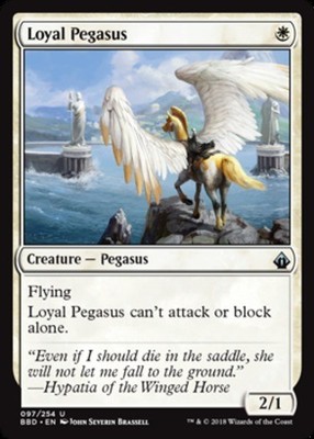 Loyal Pegasus~097/254~NM~(BBD) - Battlebond~MTG