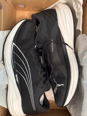 Size 12 - Puma Deviate Nitro 2 Black White