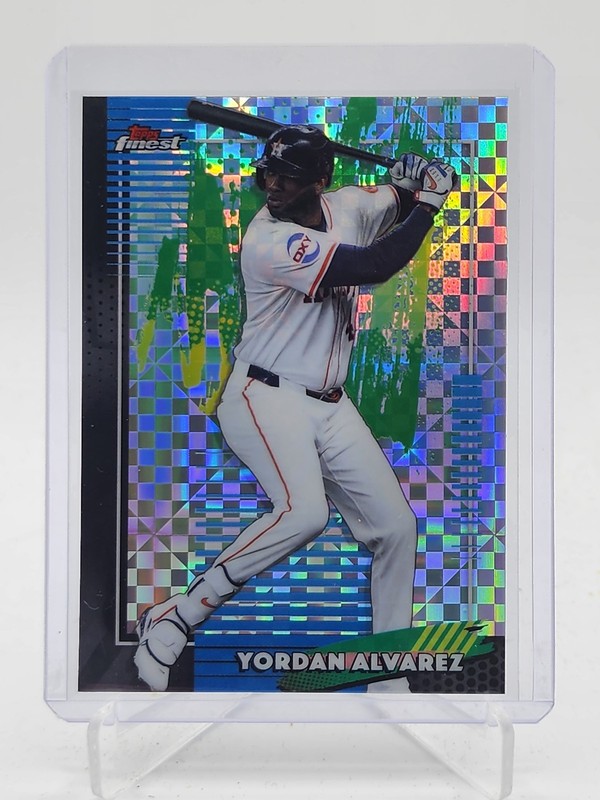 YORDAN ALVAREZ 2026 TOPPS FINEST COMMON X-FRACTOR #92 BASEBALL ASTROS Q3967