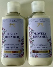 2 NEW Bath  Body Works Lovely Dreamer Daily Nourishing Body Lotion Cream 8 oz