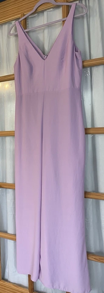 Mono De Colección AU x Pirámide Pierna Ancha Para Mujer Talla M Lavanda Gasa Hecho en EE. UU. Clásico Foto 3 de 4