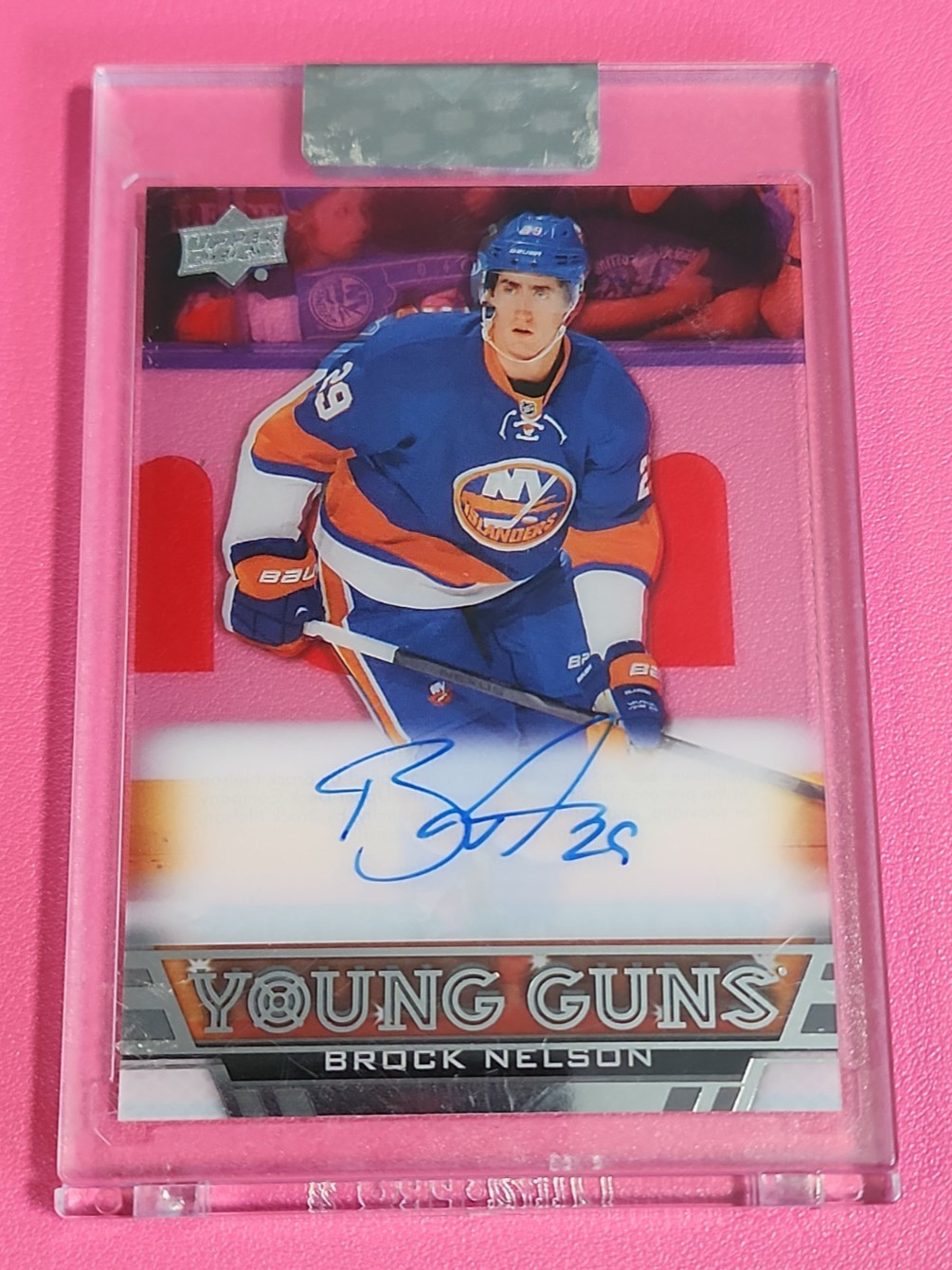 2021-22 Upper Deck Clear Cut #RT-BN Brock Nelson Young Guns Tribute Auto Sealed
