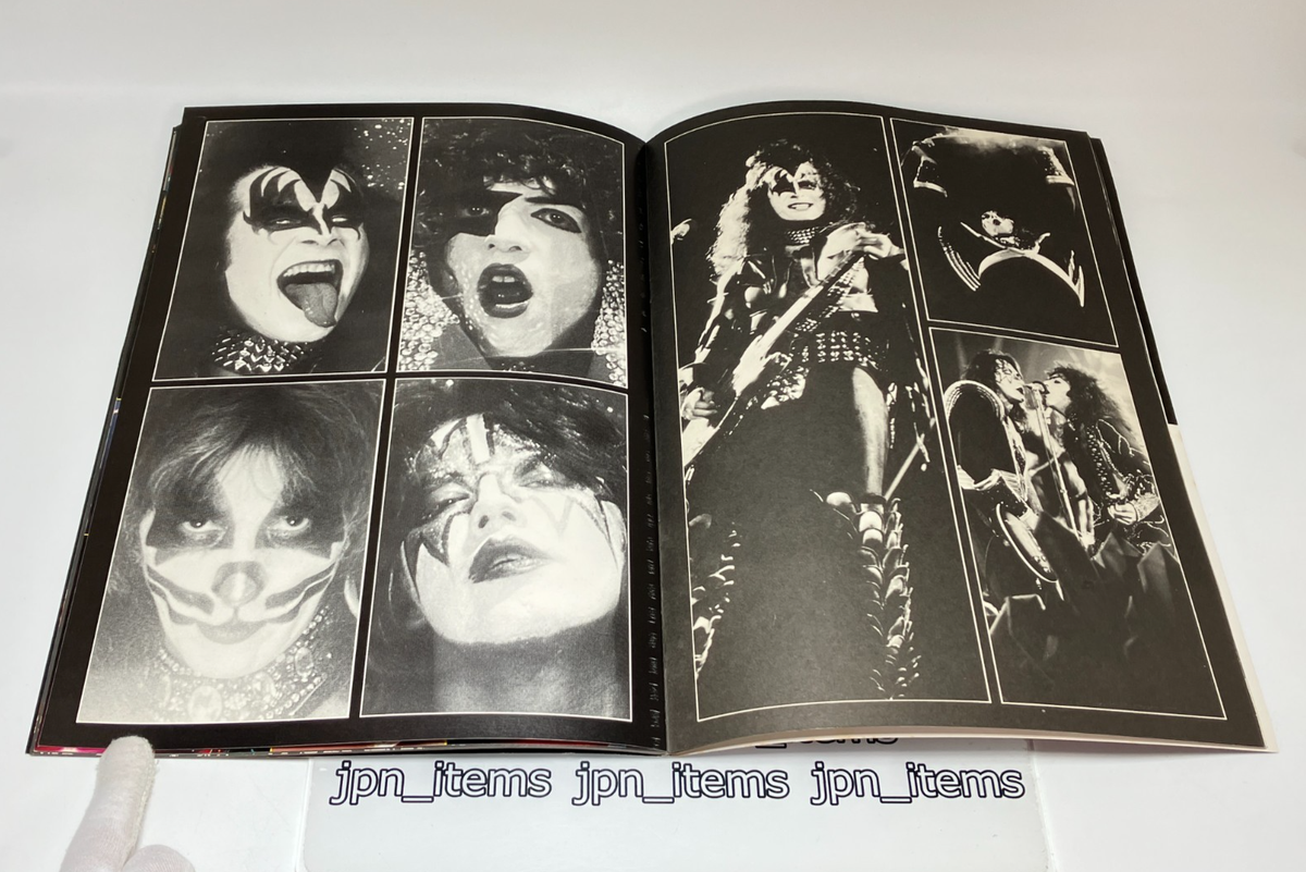 KISS 1977年　ジャパンライブパンフレット KISS キッス コンサート パンフレット 1977年 日本公演 / 古本、中古本
