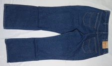 SHEPLER BLUE JEANS 38X30 (36x30) RELAXED FIT 100% COTTON DENIM VINTAGE USA MADE