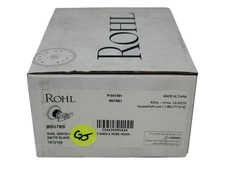 Rohl Michael Berman Graceline Single Robe Hook - Matte Black Model: MBG7MB