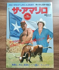 The AmarilloPro Wrestling Album No17  Terry Funk Dory Funk  jr With Postcard