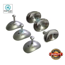 Corneal Eye Laser Ocular Shield Protector Suction Pump Stainless Steel 6pcs