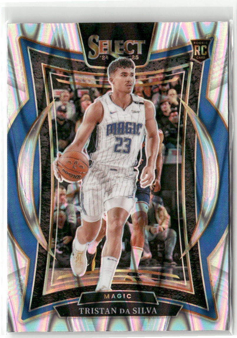 2024-25 Panini Select #83 Tristan da Silva Tectonic Prizm
