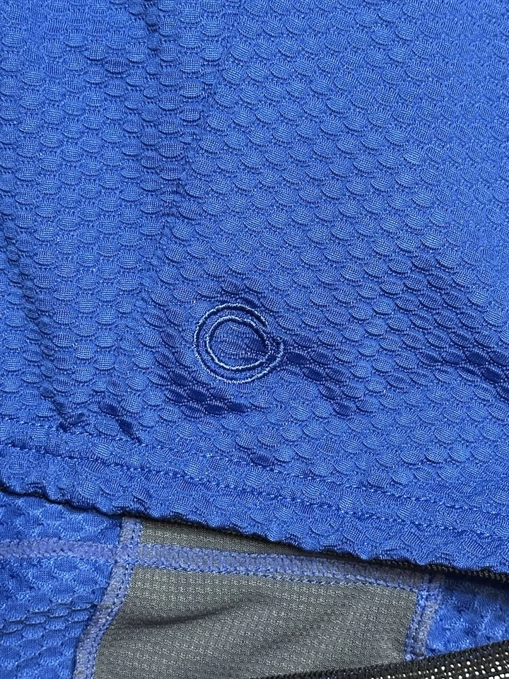 Nike Sphere Dri-FIT cycling jersey in blue with gray panels Size XXL - Image 2 of 4