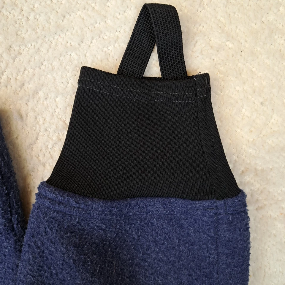 Vintage Simms Fleece Bibs Mens S Blue made in Jackson Hole, WY USA - Image 2 of 4