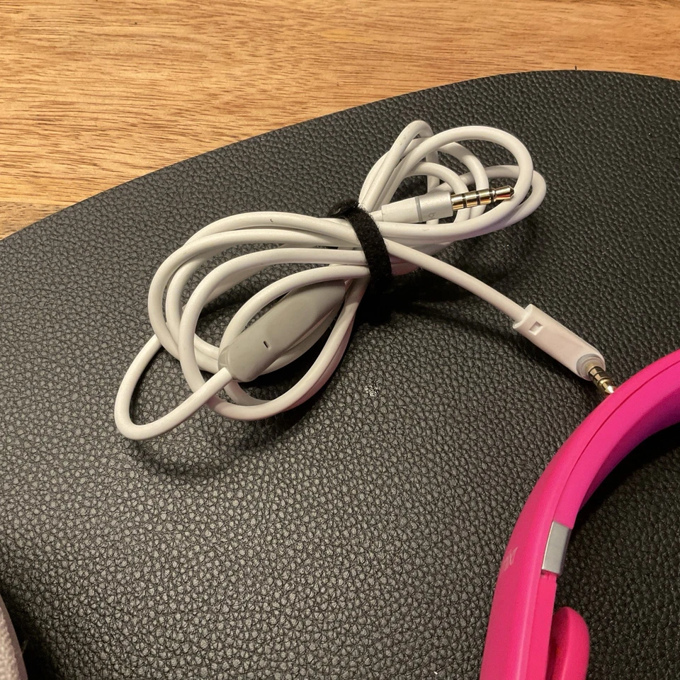 Beats by Dr Dre DJ Kopfhörer Beats Mixr Neon Pink Top Zustand Rosa Tasche - Bild 4 von 4