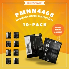 10x 2300mAh Li-Ion Battery for Motorola Radio SL1K SL300 TLK110 EVX-S24 PMNN4468