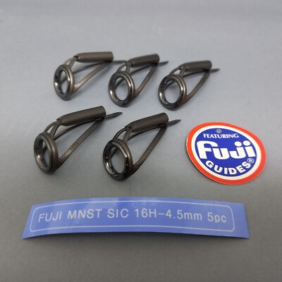 5pc Fuji Ring MNST SIC Wrapped On Tip Top Fishing Rod Guide MN Choose Size