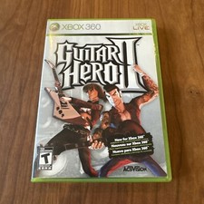 Guitar Hero II 2 (Microsoft Xbox 360, 2007) GAME Complete Free Shipping