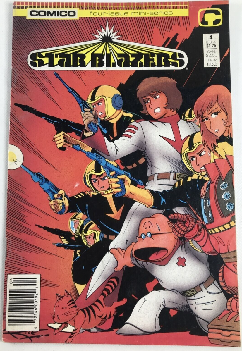 Star Blazers 4 Newsstand Space Battleship Yamato Leiji Matsumoto
