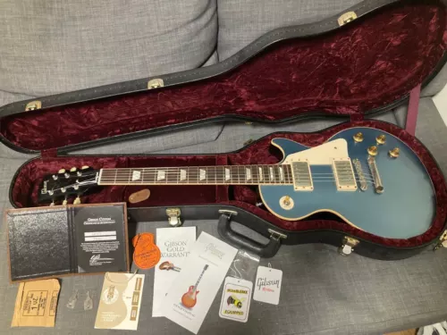 Electric Guitar Gibson Custom Shop Les Paul Standard 1957 VOS Pelham Blue 2012