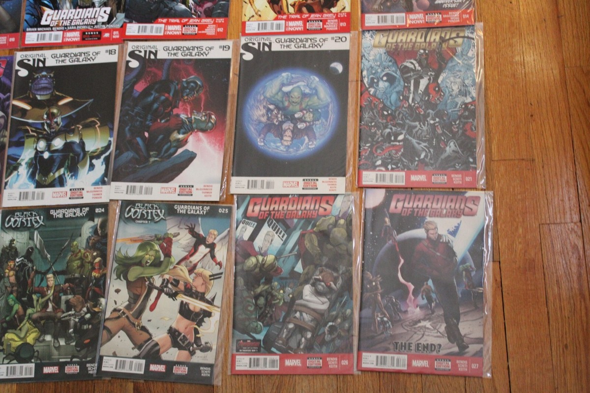スーパーセール 半額 Complete + -27 1 Galaxy The of Guardians Full Bendis LOT Run 洋書