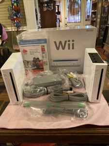 2 Pre Owned Nintendo Wii White Gamecube Console Rvl 001 Usa Work Good Ebay