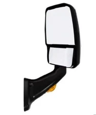 713820 Velvac Rv Black Passenger Side Mirror Heated Remote Controlled 