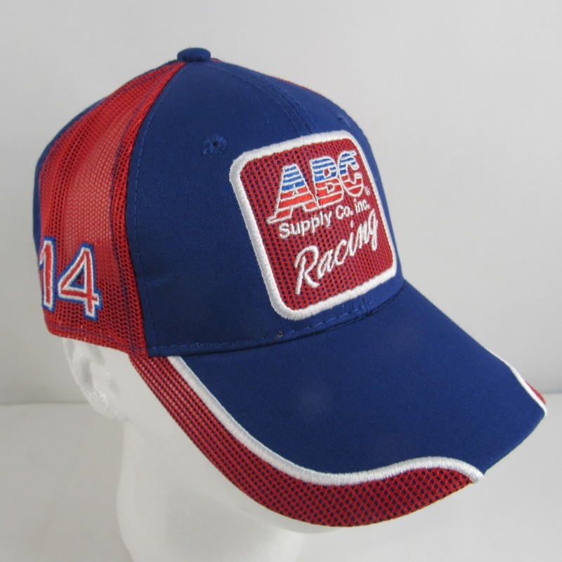 ABC Supply & AJ Foyt Racing Hat Collector Cap Adjustable Strap IndyCar Indy 500