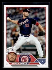 2023 Topps #80 Tanner Rainey 46/99 Vintage Stock Washington Nationals