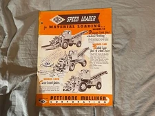 Pettibone Mulliken Speed Loader Feeder 54B 54CB Brochure Spec Sheet 1950's