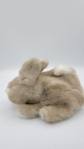 Walmart Stuffed Plush Easter Bunny Hand Puppet Tan Light Brown White Cottontail - Picture 2 of 7