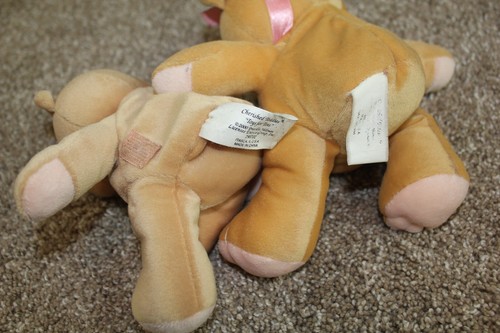 Enesco Cherished Teddies Teddy Bear Plush Set Ava Heart Stuffed Toys VTG 2000 - Picture 7 of 7