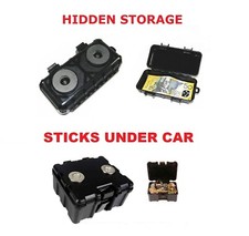 Large Magnetic Car Safe Secret Hidden Storage for Keys, Money | Van, Bike, Home