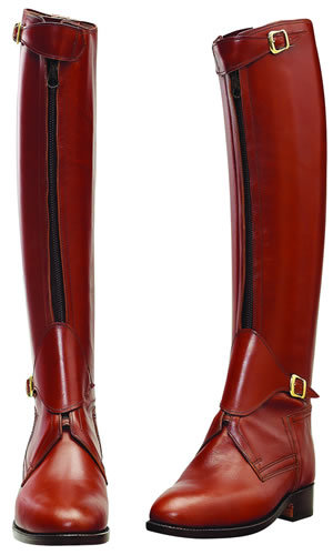 Handmade Leather Tall Riding Boots Men 