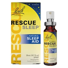 Bach RESCUE SLEEP Spray Natural Sleep Aid 0.7 fl oz 20mL