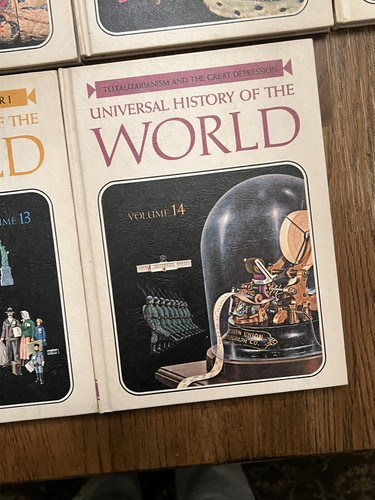 Lot 13 Bücher Universal Geschichte der Welt Set Homeschool Golden Press LESEN - Bild 8 von 9
