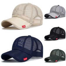 Sun Hat Adjustable Mesh Baseball Cap Summer Sports Cap Breathable Quick Dry 1PCS