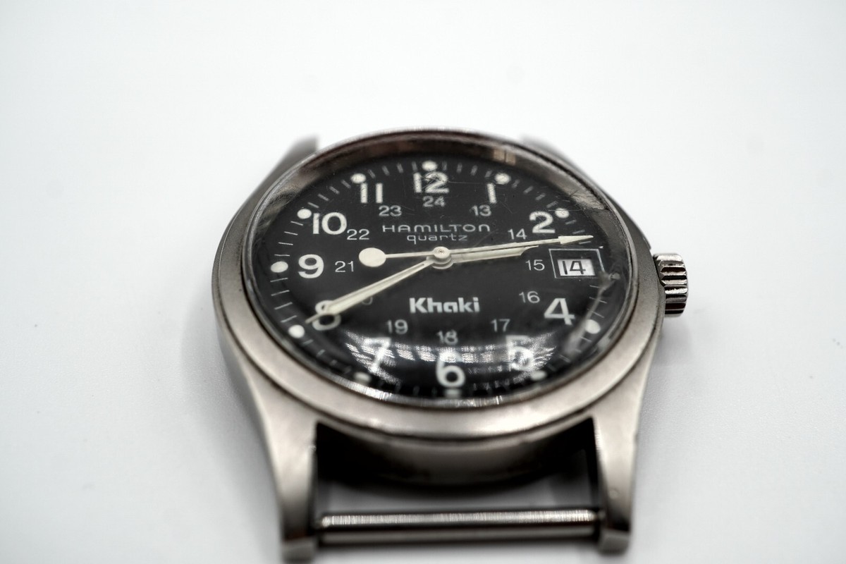 【90’s ヴィンテージ】 ハミルトン カーキ クオーツ 9797 Vintage Early 90s Hamilton Khaki Field 9797 Quartz Watch | eBay