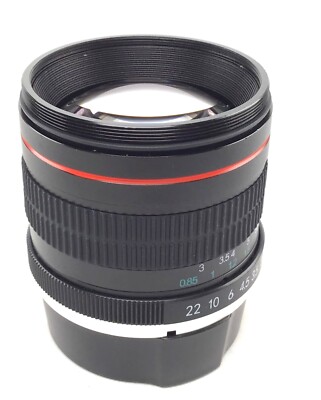 Lightdow MF 85mm f1.8 Lens for Canon EF | eBay