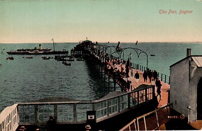 The Pier Bognor England Postcard