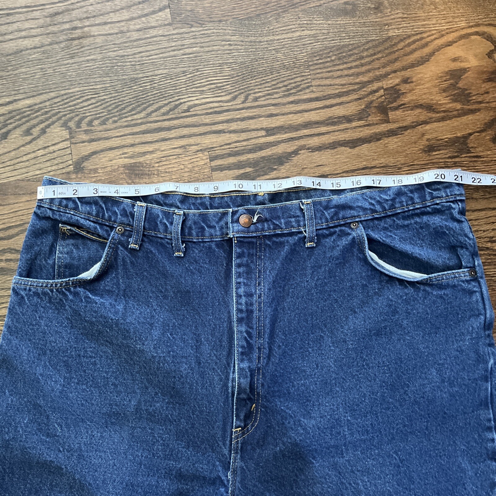 Vintage DEE CEE Denim Blue Jeans Men's 42 X 28.5 - View 6