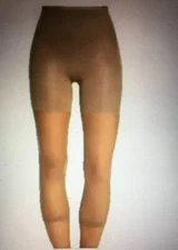 Spanx Assets Size 6 = F  Footless Capri Pantyhose Shaping  NWT Nude