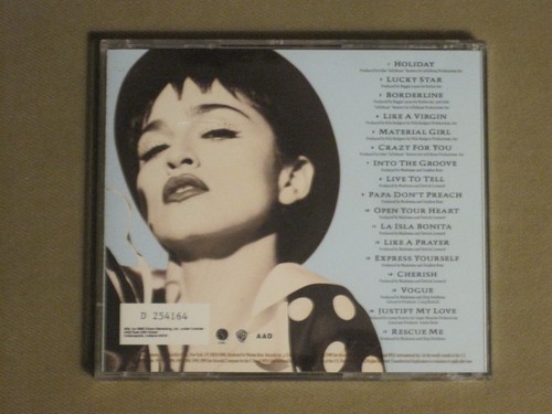 9 CD LOT: ANITA BAKER PHYLLIS HYMAN JANET JACKSON WHITNEY MARIAH PRINCE MADONNA - Picture 3 of 19