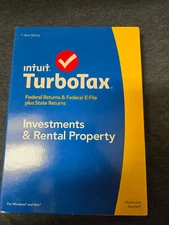 2014 TurboTax Premier Federal & State, Investments & Rental Property, PC, Mac