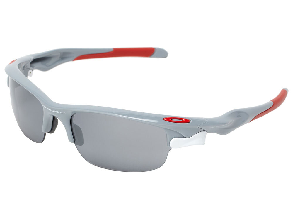 豪奢な Fast Oakley Jacket Fog/Black Polished OO9097-12 Sunglasses セル、プラスチックフレーム