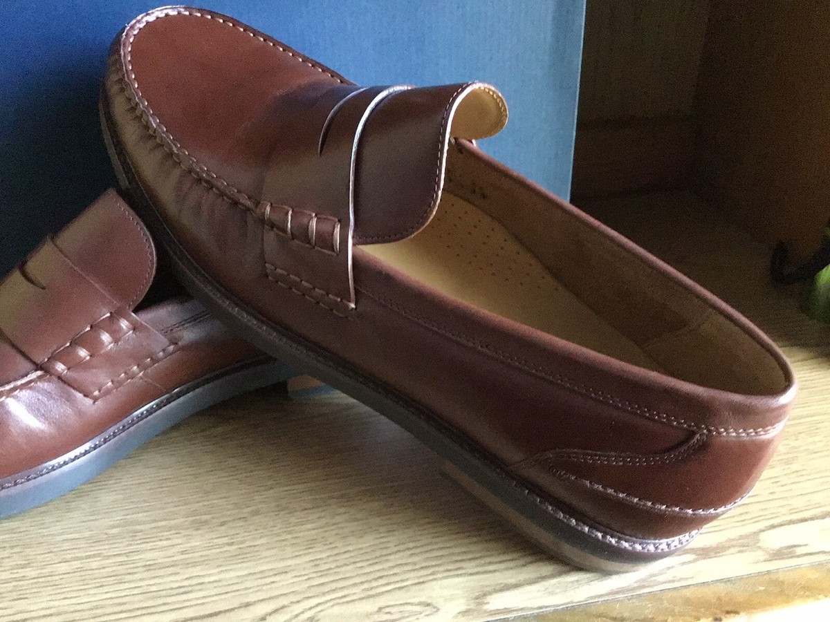 Cole Haan Pinch Prep Penny Loafer Scotch Brown Men Size 13  display picture 2
