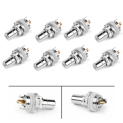 HiFi Plug Connector RCA Audio Connector Female Socket Chassis For CMC