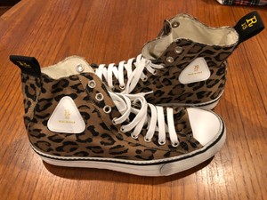 leopard high top sneakers