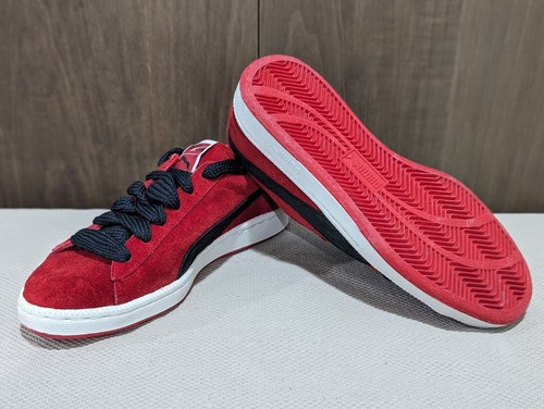 Size 5.5 - New Puma Men's Macht's Mit Qualitat Suede Red Classic + Sneakers / - Picture 6 of 20