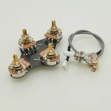 Waaah Greasebucket LP Guitar Control Plate System with Free-Welding 3 Way Switch