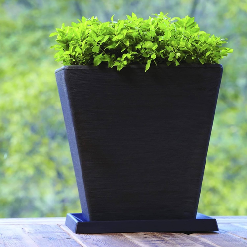 Square Saucer, Durable Drainage Dish for Plant Pots, Heavy-Duty Square Plant Sau