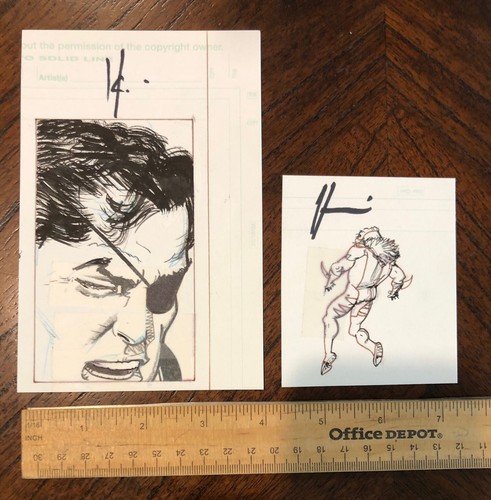 HOWARD CHAYKIN original art Avengers 1959 #2 and #4
